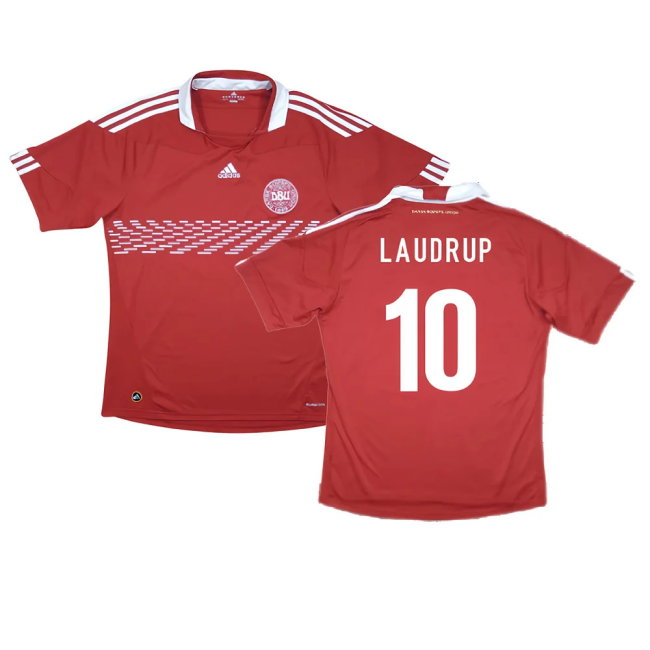 2010-2011 Denmark Home Shirt (Laudrup 10)-SoccerKits Hub | Buy Soccer Jerseys Online